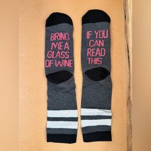 RLTD Gray and Black Socks